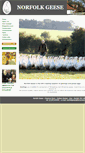 Mobile Screenshot of norfolkgeese.co.uk